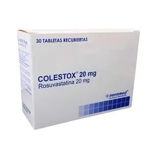 Colestox (Rosuvastatina) 20 Mg