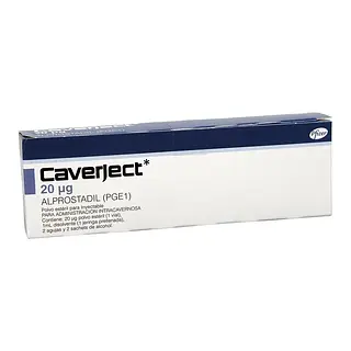 Caverject 20 Mcg Ampolla