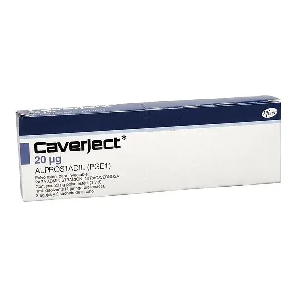 Caverject 20 Mcg Ampolla