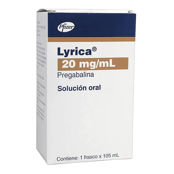 Lyrica Solución Oral 20 Mg