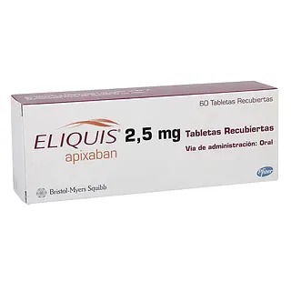 Eliquis 2.5 Mg