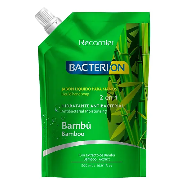 Jabon Bacterion Liquido Bamboo
