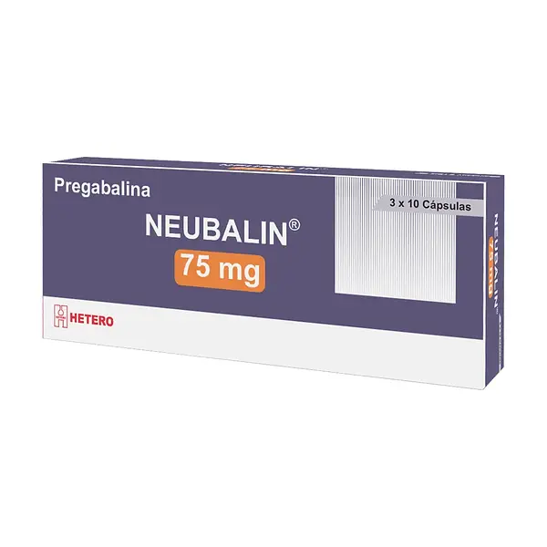 Neubalin Pregabalina 75 Mg