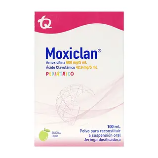 Moxiclan 600/42.9 Mg/5 Ml