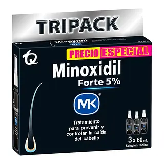 Tripack Minoxidil Forte 5%