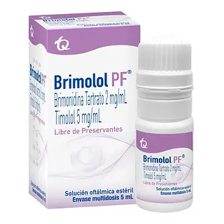 Brimolol Pf Solución Oftalmologico