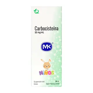 Carbocisteina 50 Mg/Ml