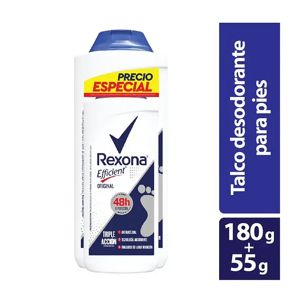 Talco Rexona Efficient