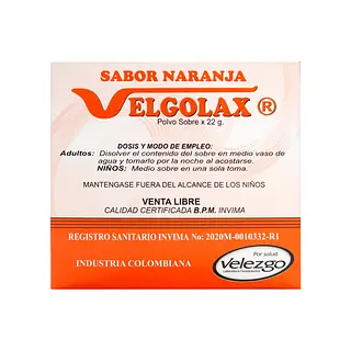 Velgolax Polvo Naranja