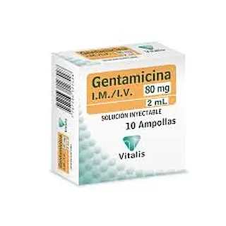 Gentamicina 80 Mg/2 Ml