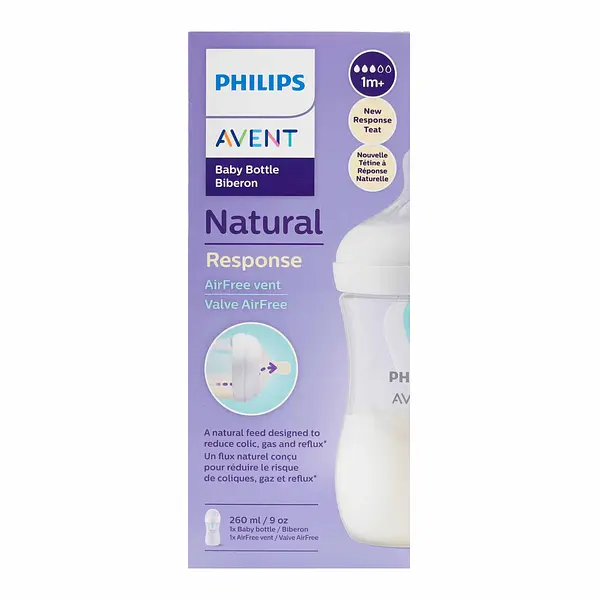 Biberon Natural Airfree Avent 9 Oz
