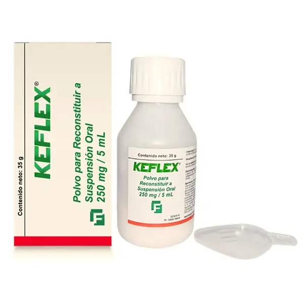 Keflex 250 Mg/5 Ml Suspensión
