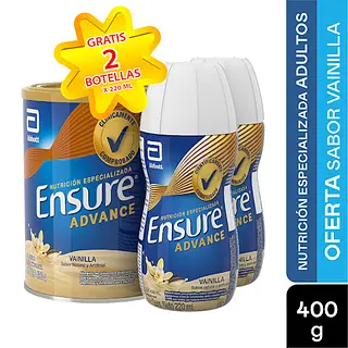 Ensure Advance Vainilla / Ensure Liquido Botella 2