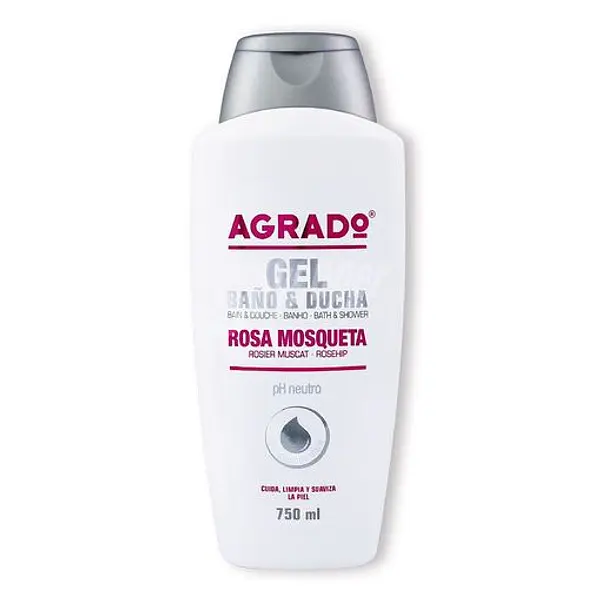 Gel De Ducha Agrado Rosa Mosqueta