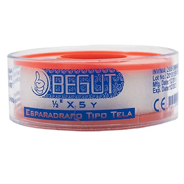 Esparadrapo De Tela 1/2 X 5 Y
