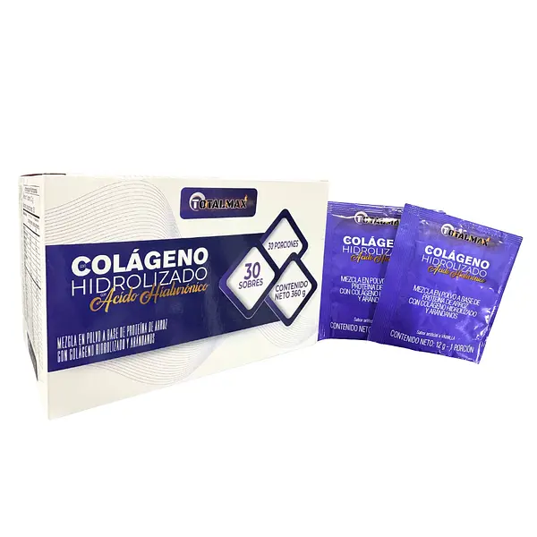 Colágeno Hidrolizado Con Ácido Hialurónico Totalmax