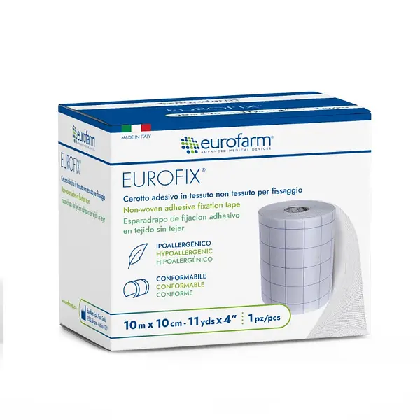 Esparadrapo Gasa Eurofix Adhesiva 10 Cm X 10 M