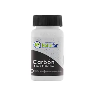 Carbon Vegetal + Ruibardo