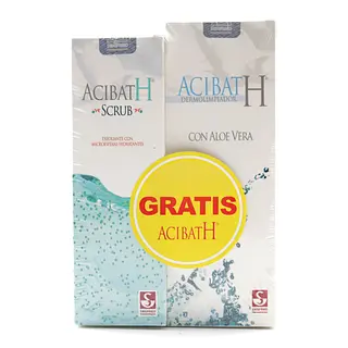 Acibath Scrub + Dermolimpiador Acibath 1