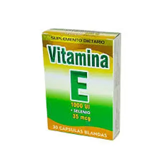Vitamina E 400 + Selenio 35 Mg