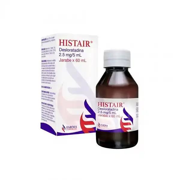 Histair 2.5 Mg/5ml Mg Jarabe