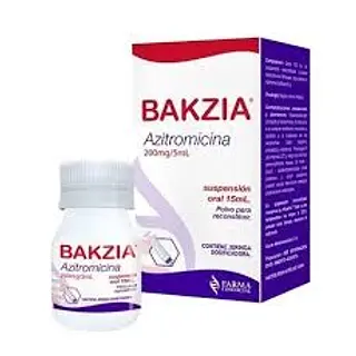 Bakzia Azitromicina 200 Mg/5 Ml