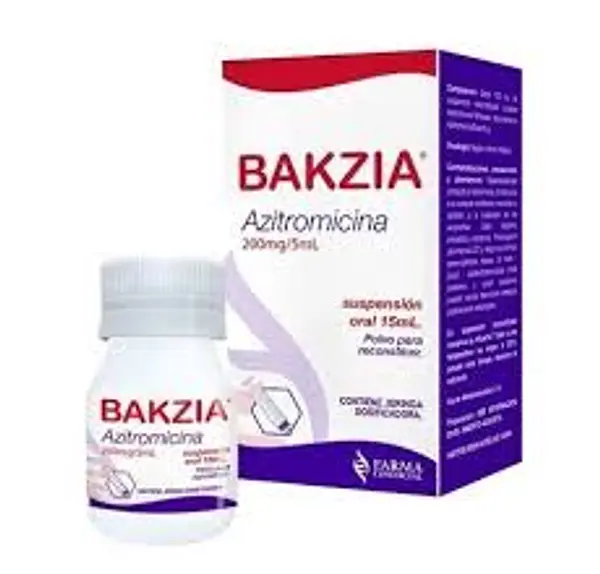 Bakzia Azitromicina 200 Mg/5 Ml