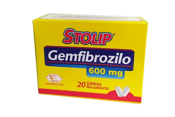 Stolip Gemfibrozilo 600 Mg