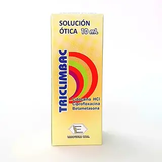 Triclimbac Solucion Otica Gotas