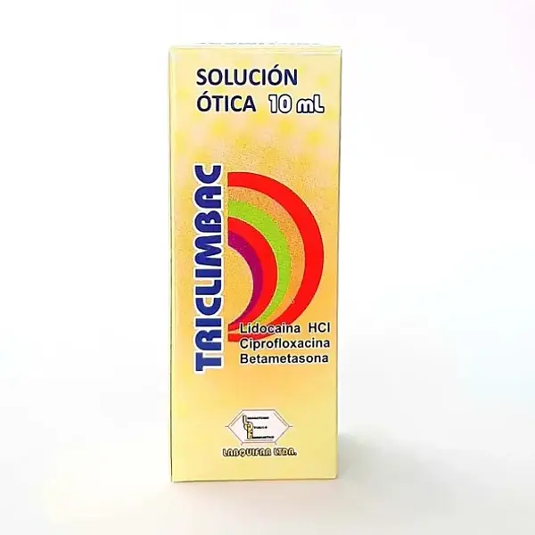 Triclimbac Solucion Otica Gotas
