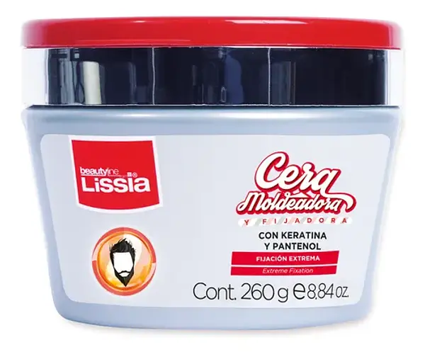 Cera Moldeadora Keratina Pantenol Lissia