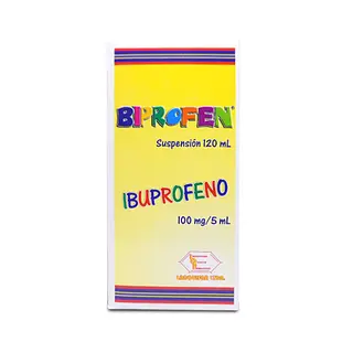Buprofen Ibuprofeno 100 Mg/5 Ml Suspensión