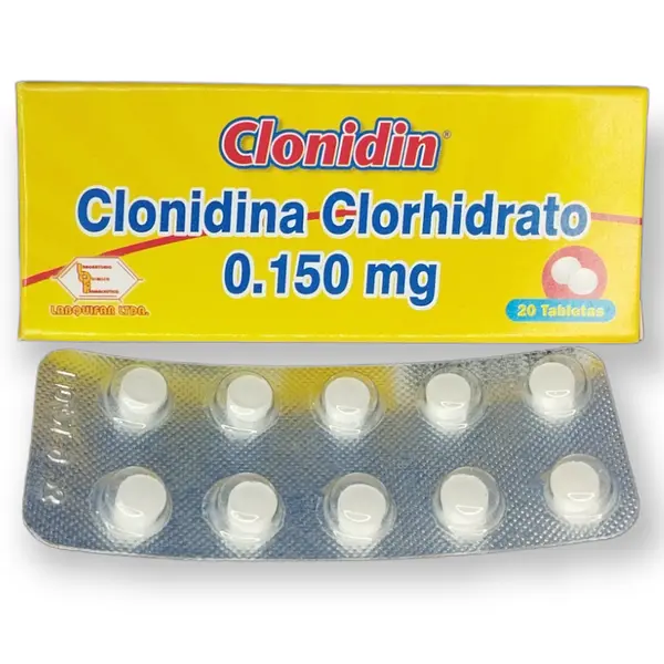 Clonidin Clonidina 0.15 Mg