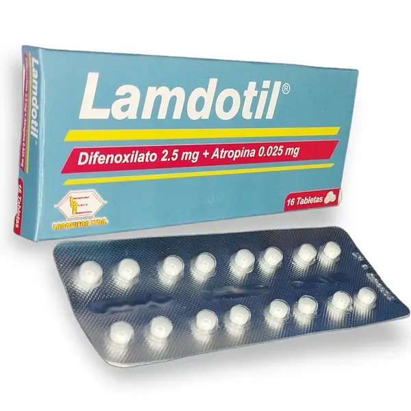 Lamdotil Difenoxilato 2.5 Mg + Atrofina 0.025 Mg