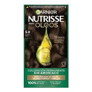 Tinte Garnier Nutrisse Oleos 5.0 Castaño Claro