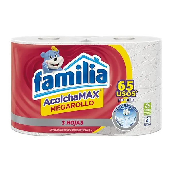 Papel Higiénico Familia Acolchamax Mega