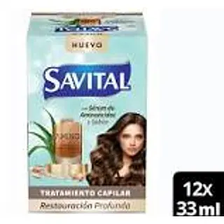 Crema Tratamiento Savital Restauración Aminoacidos