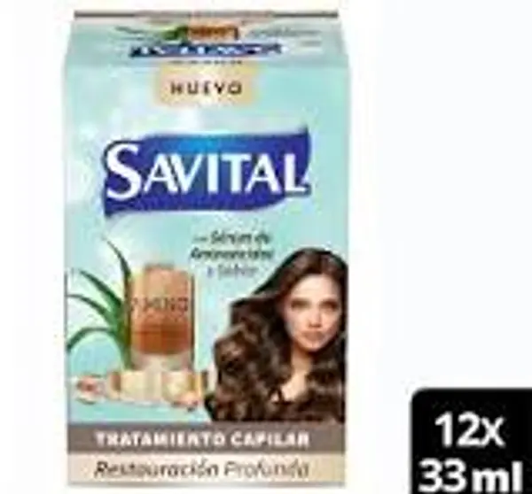 Crema Tratamiento Savital Restauración Aminoacidos