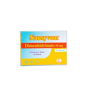 Nausyvom 50 Mg Dimenhidrinato