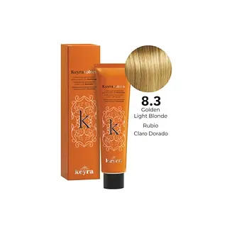 Tinte Keyra Colors 8.3 Rubio Claro Dorado