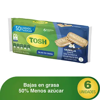 Galletas Tosh Vainilla