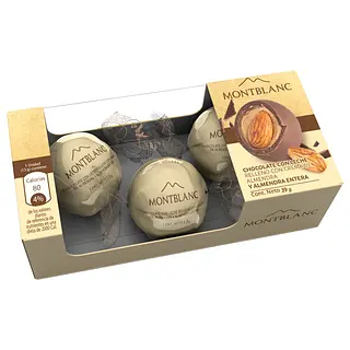 Bombones Montblanc Almendras