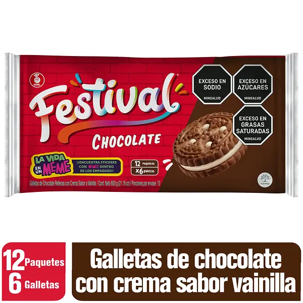 Galletas Festival Chocolate