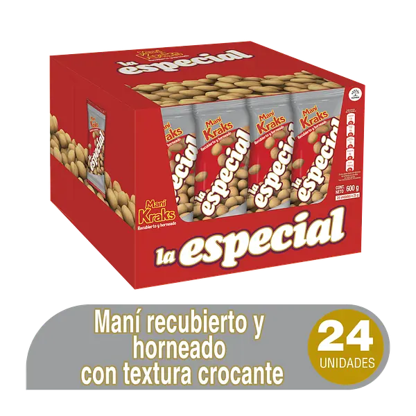 Pasabocas Mani La Especial Kraks