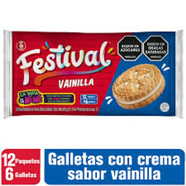 Galletas Festival Vainilla