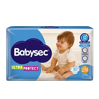 Pañales Babysec Ultra Protect 2/M