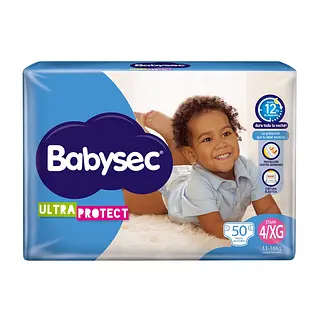 Pañal Babysec Ultra Protect 4/Xg