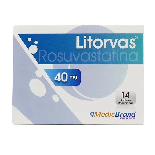Litorvas Rosuvastatina 40 Mg