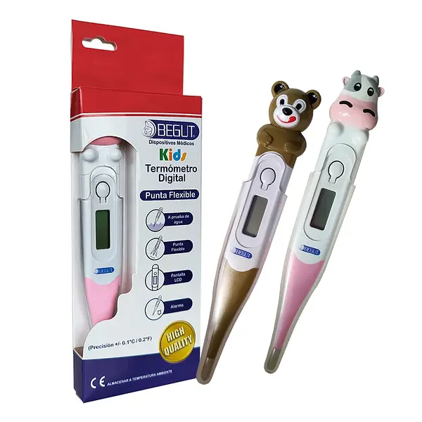 Termometro Kids Figuras Digital