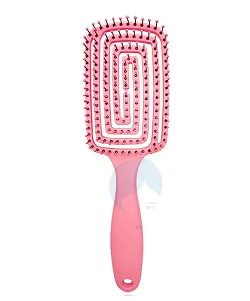 Cepillo Cuadrado Color Cabello